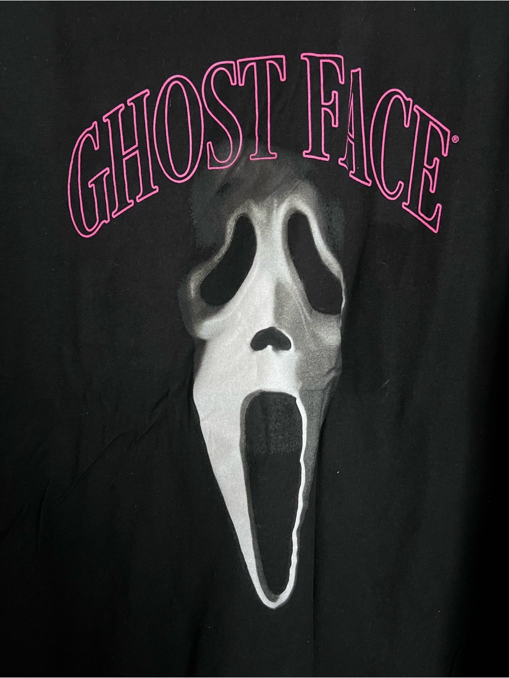 NWT Ghost Face Graphic Tee